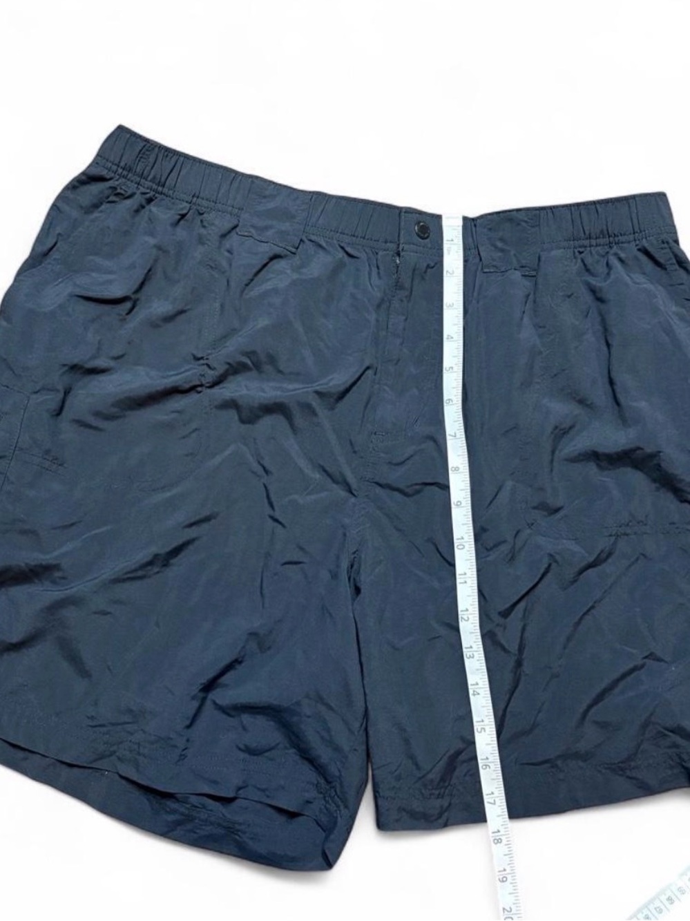 Columbia Men's Black PFG Nylon Cargo Shorts Hiking Fishing Quick Dry Outdoor